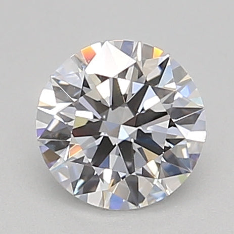 Diamante cultivado en laboratorio de talla redonda de 0,50 quilates VS2 D