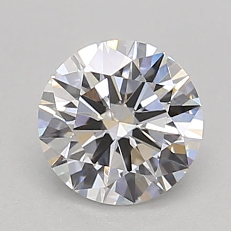 Diamant cultivé en laboratoire de taille ronde de 0,50 carat VVS2 D