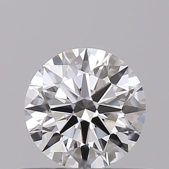 0,50 karaat ronde geslepen laboratoriumdiamant VVS2 E