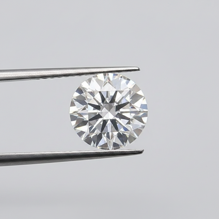 0,95 karaat ronde laboratorium-gegroeide diamant, VVS2/D