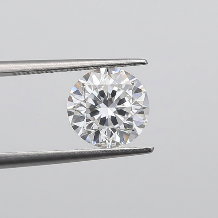 0,96 karaat ronde laboratorium-gegroeide diamant, IF/E