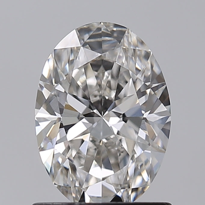 1.05 Carat Oval Cut F VVS2 Variation Certified Lab Grown Diamond