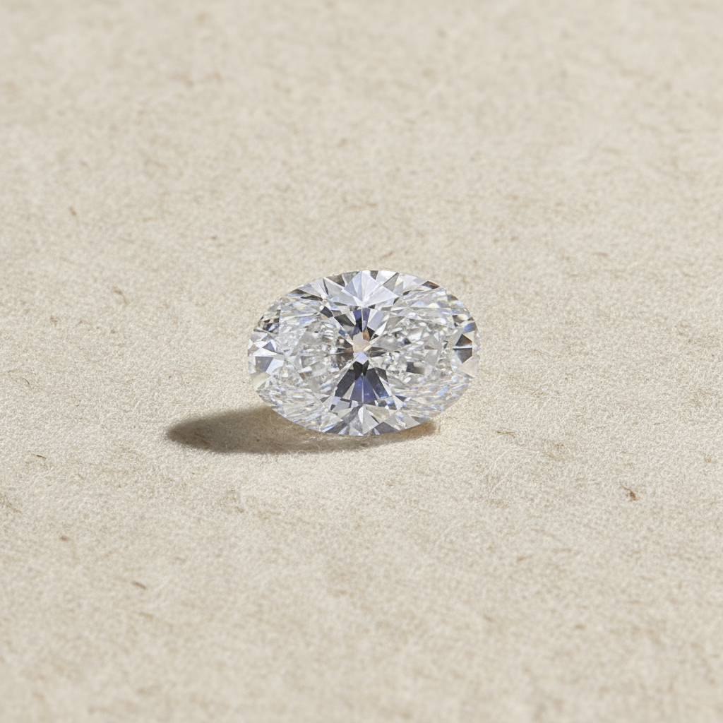 1.19 Carat Oval Cut E VS1 CVD Lab Grown Diamond