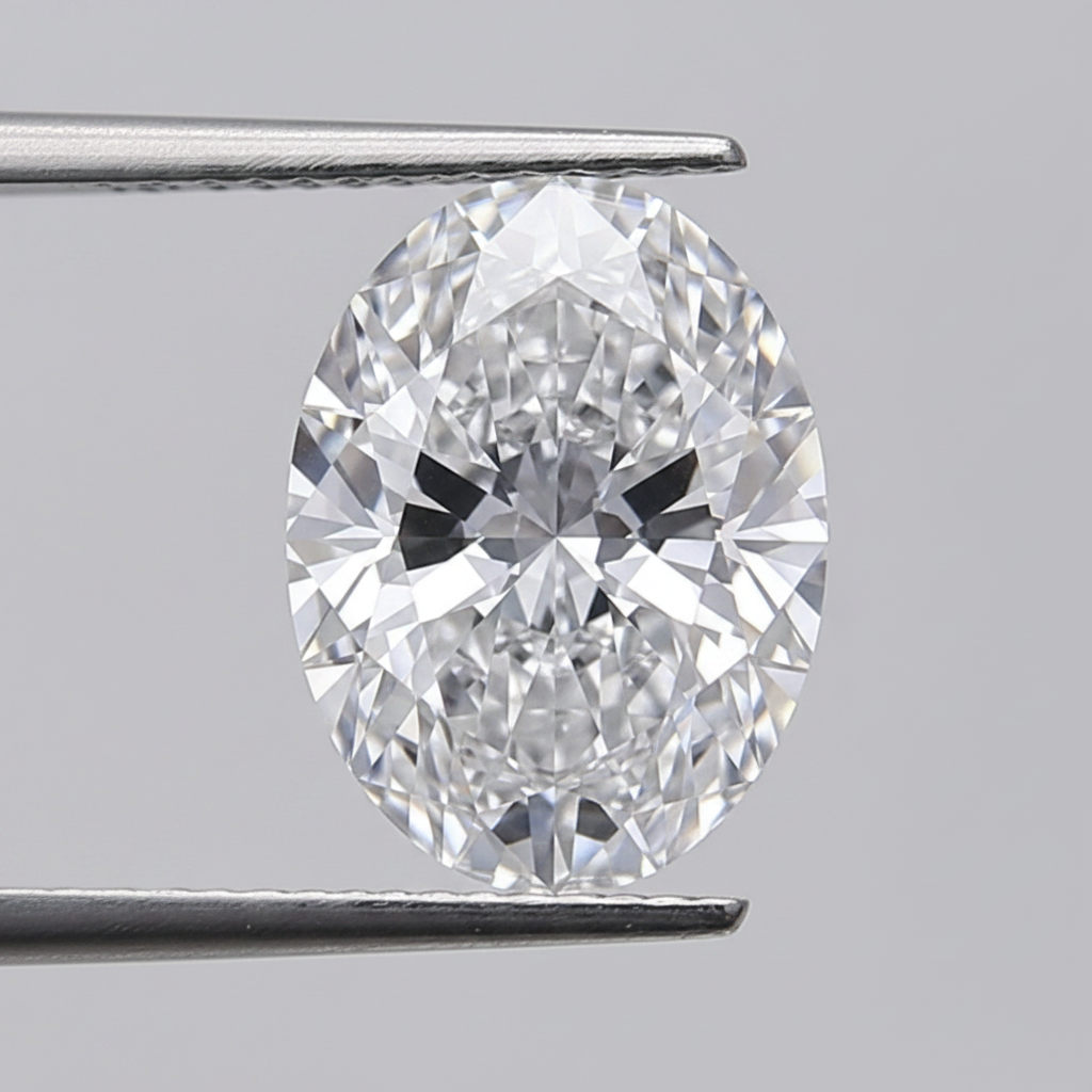 1.91 Carat Oval Cut D VS2 Lab Grown Diamond
