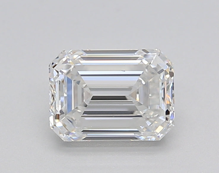 1.00 CT D Color Emerald Cut Lab-Grown Diamond, IGI Certified, VS2 Clarity