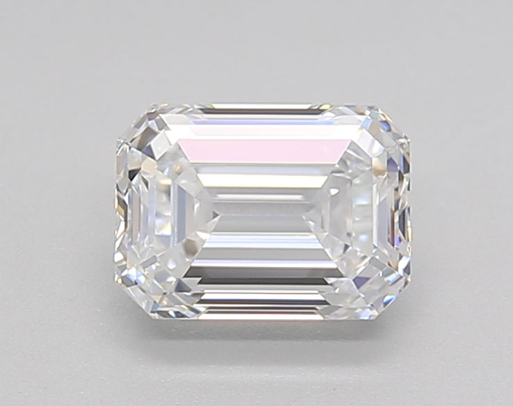 1.00 CT Emerald Cut Lab-Grown Diamond - IGI Certified, VVS1 Clarity, D Color