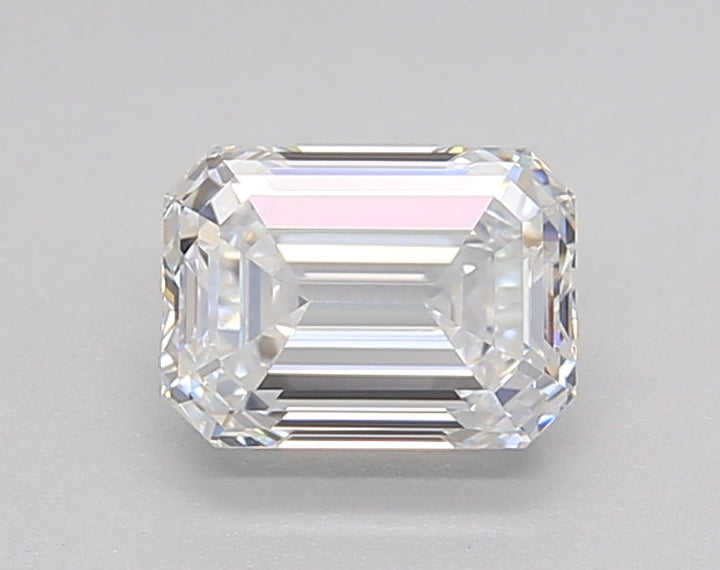 1.00 CT Emerald Cut Lab-Grown Diamond - IGI Certified, VVS1 Clarity, D Color