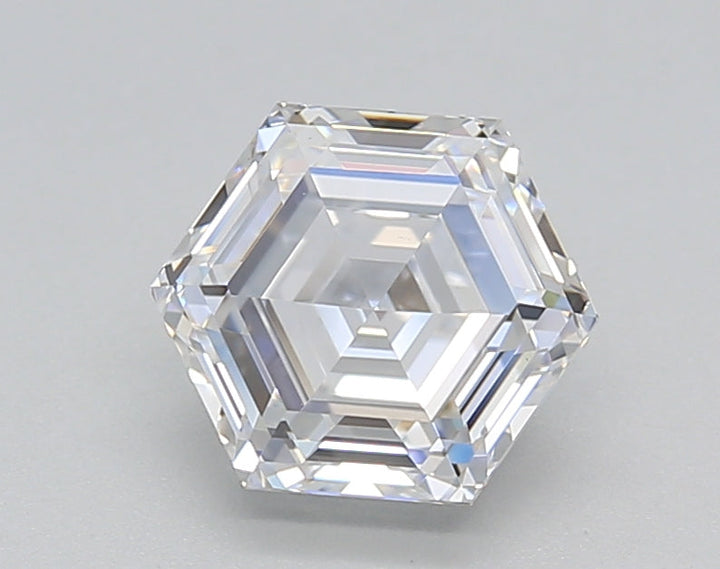 1.00 CT Hexagonal Lab-Grown Diamond - VS1 Clarity, D Color, IGI Certified
