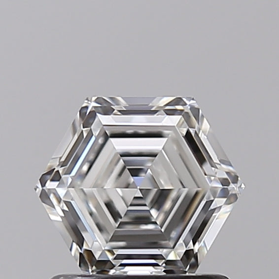 1.00 CT Hexagonal Lab-Grown Diamond - VVS1 Clarity, E Color, IGI Certified