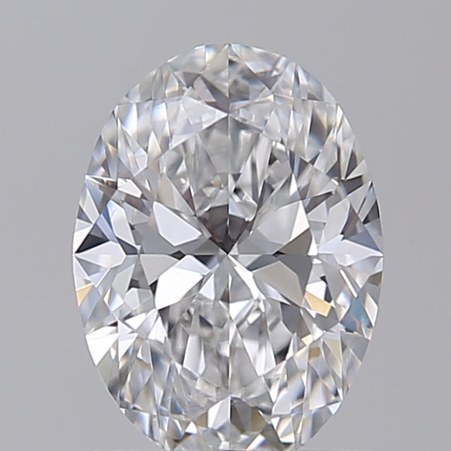 1.00 CT Oval Cut Lab-Grown Diamond, D Color, VS1 Clarity, IGI Certified