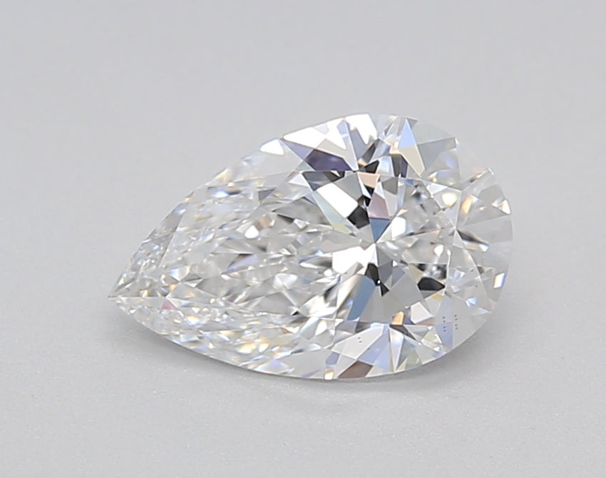 1.00 CT Pear Cut Lab-Grown Diamond, IGI Certified, D Color, VS1 Clarity