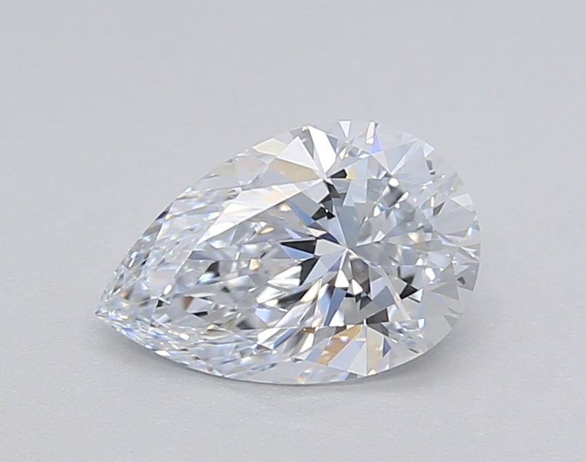 1.00 CT Pear Cut Lab-Grown Diamond, IGI Certified, E Color, VVS2 Clarity