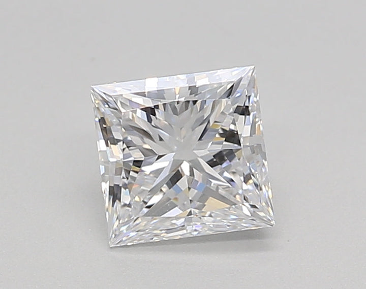 1.00 CT Princess Cut Lab-Grown Diamond, IGI Certified, D Color, VS1 Clarity
