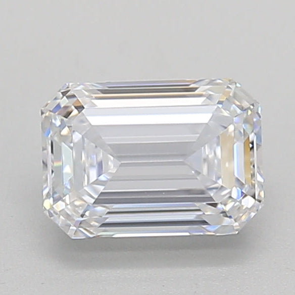 1.00 Carat Emerald Cut Lab Grown Diamond VVS2 D