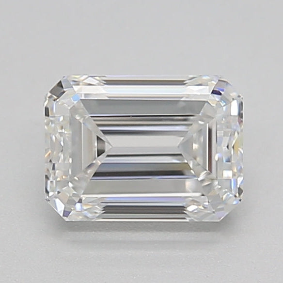1.00 Carat Emerald Cut Lab Grown Diamond VVS2 E