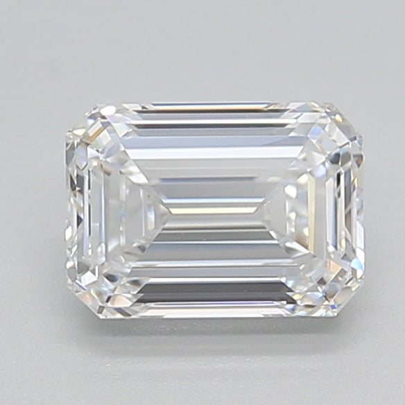 1.00 Carat Emerald Cut Lab Grown Diamond VVS2 E