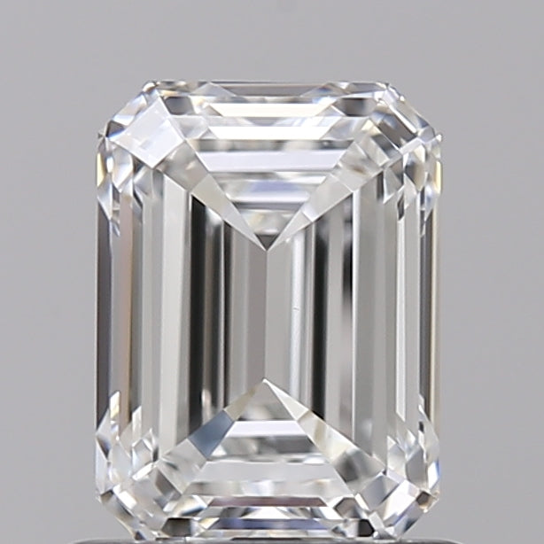 1.00 Carat Emerald Cut Lab Grown Diamond VVS2 E
