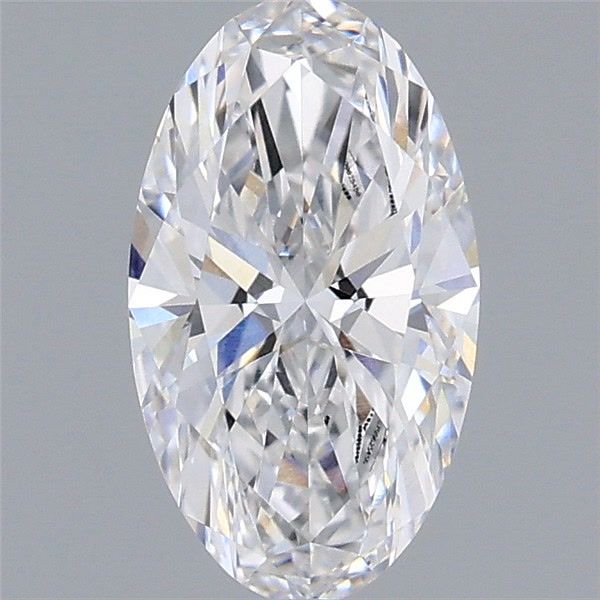 1,00 Karat Moval Lab Grown Diamond VVS2 D