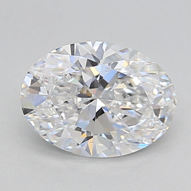 1.00 Carat Oval Cut Lab Grown Diamond SI1 D