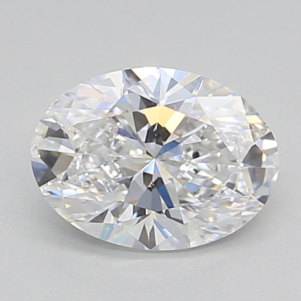 Diamante cultivado en laboratorio de talla ovalada de 1,00 quilates VVS2 D
