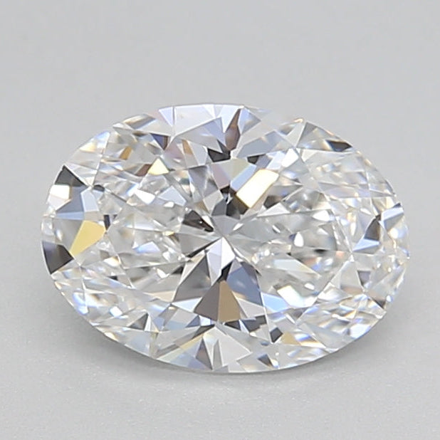 Diamante cultivado en laboratorio de talla ovalada de 1,00 quilates VVS2 D