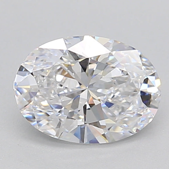 Diamante cultivado en laboratorio de talla ovalada de 1,00 quilates VVS2 D