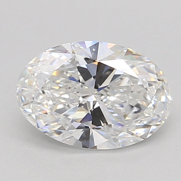 1.00 Carat Oval Cut Lab Grown Diamond VVS2 E