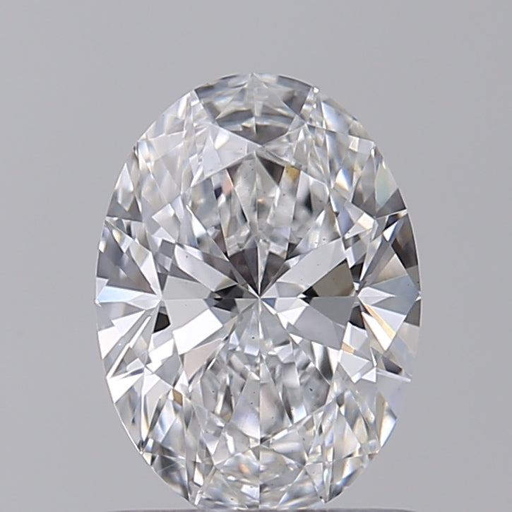 1.00 Carat Oval Lab Grown Diamond VS1 D