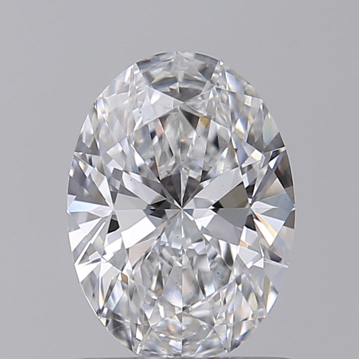 1.00 Carat Oval Lab Grown Diamond VS1 D