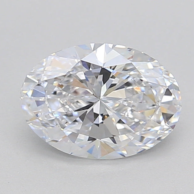 Diamante cultivado en laboratorio ovalado de 1,00 quilates VS1 E 