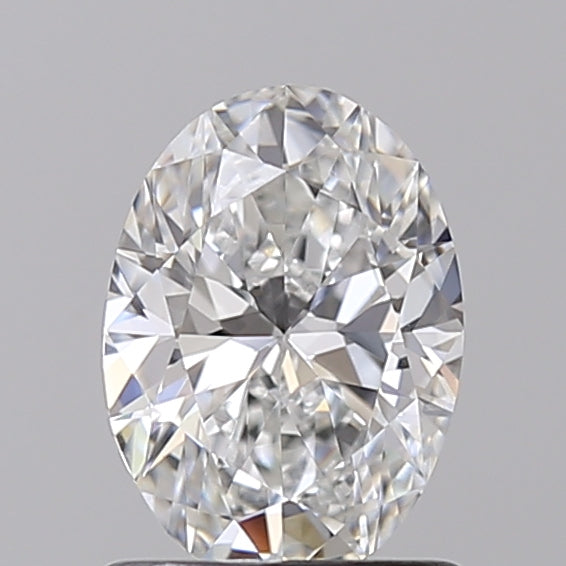 1.00 Carat Oval Lab Grown Diamond VS1 F