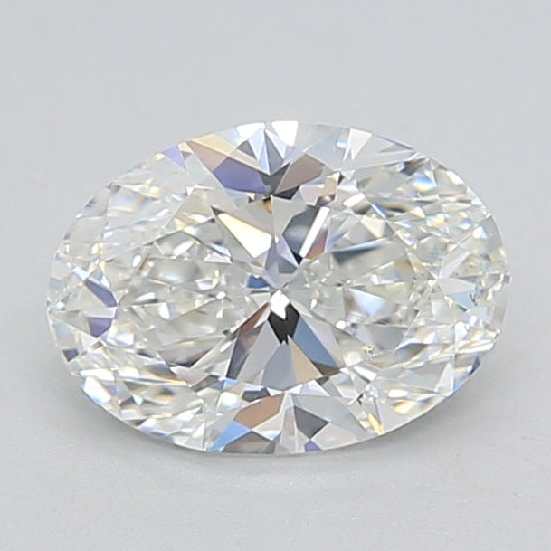 Diamante cultivado en laboratorio ovalado de 1,00 quilates, VS2/E