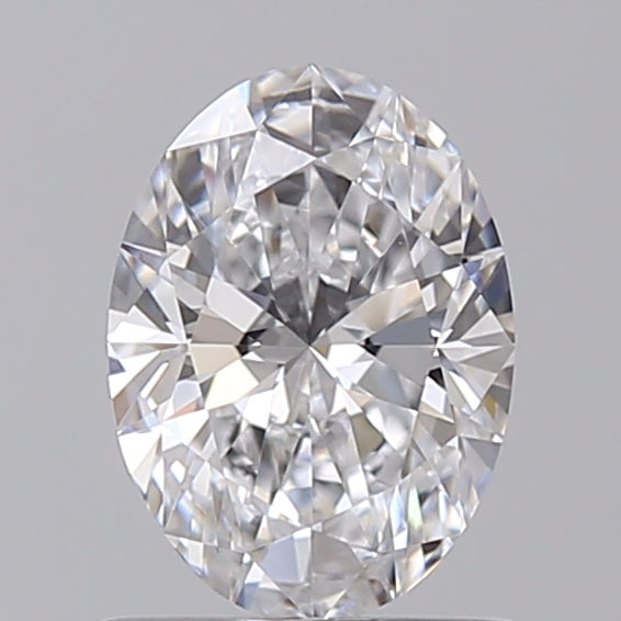 Diamante cultivado en laboratorio ovalado de 1,00 quilates VVS2 D