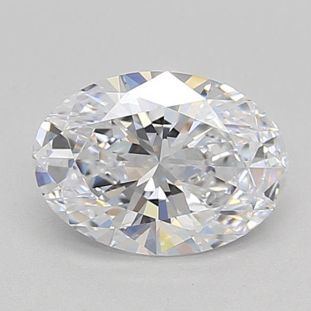 Diamante cultivado en laboratorio ovalado de 1,00 quilates VVS2 D