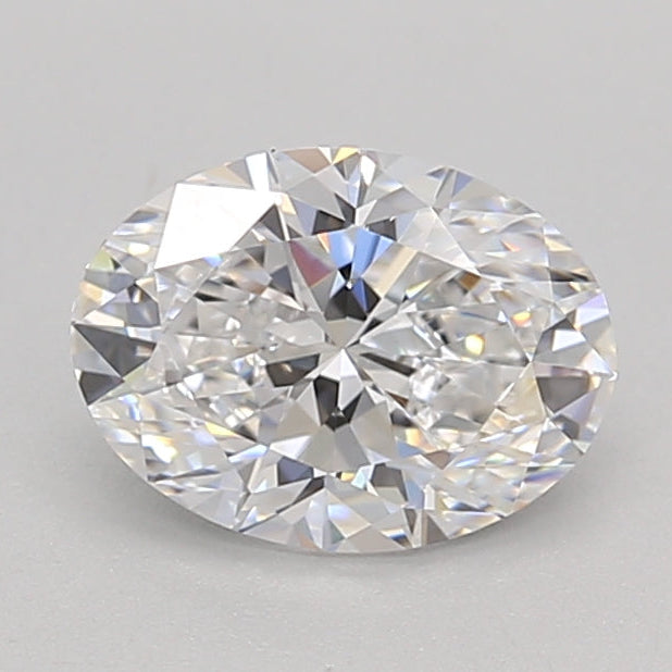 Diamante cultivado en laboratorio ovalado de 1,00 quilates VVS2 D