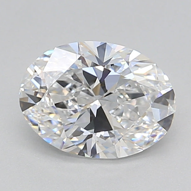 Diamante cultivado en laboratorio ovalado de 1,00 quilates VVS2 D