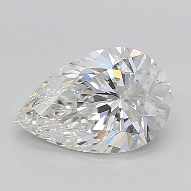 Diamante coltivato in laboratorio con taglio a pera da 1,00 carati VS1 E