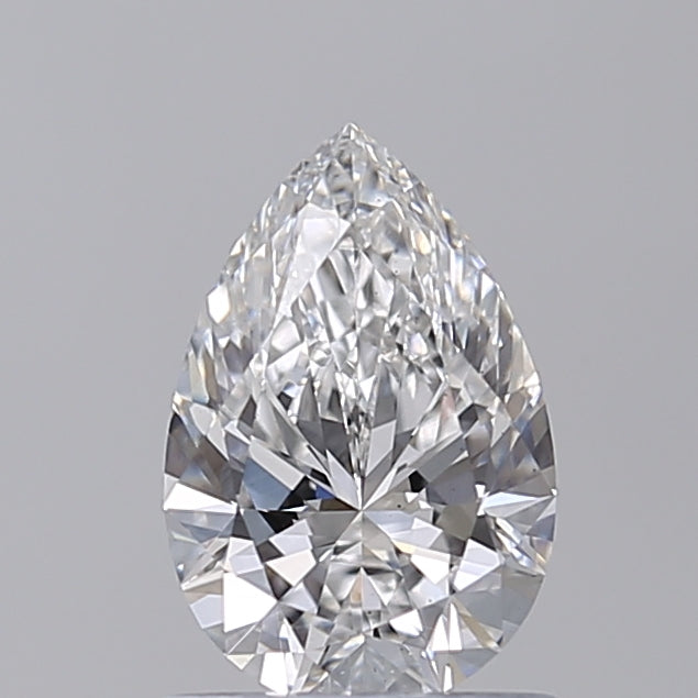 Diamante coltivato in laboratorio con taglio a pera da 1,00 carati VS1 E