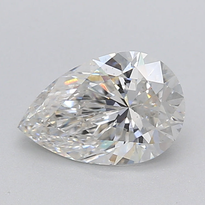 Diamante coltivato in laboratorio con taglio a pera da 1,00 carati VS2 F
