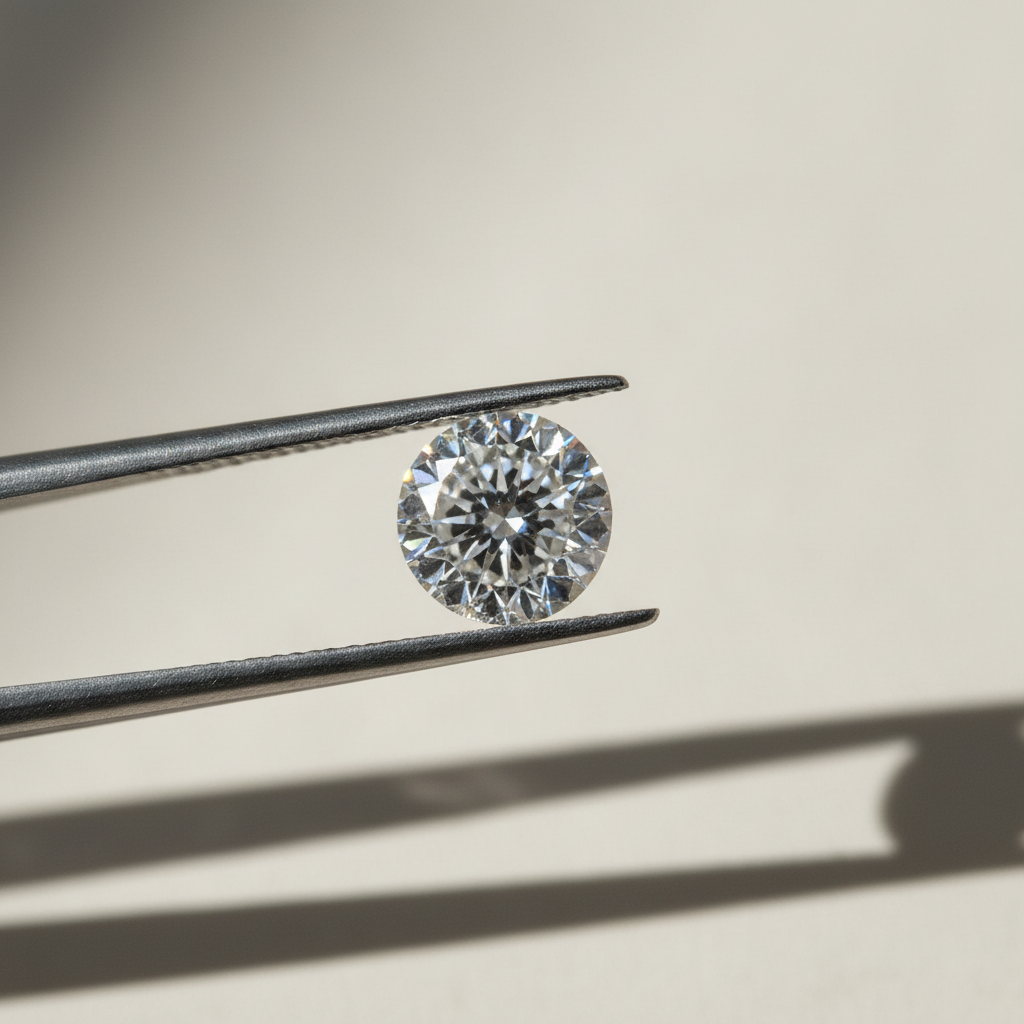1.00 Carat Portuguese Cut Lab Grown Diamond, VVS2/E