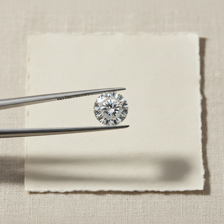 1.00 Carat Portuguese Cut Lab Grown Diamond, VVS2/E