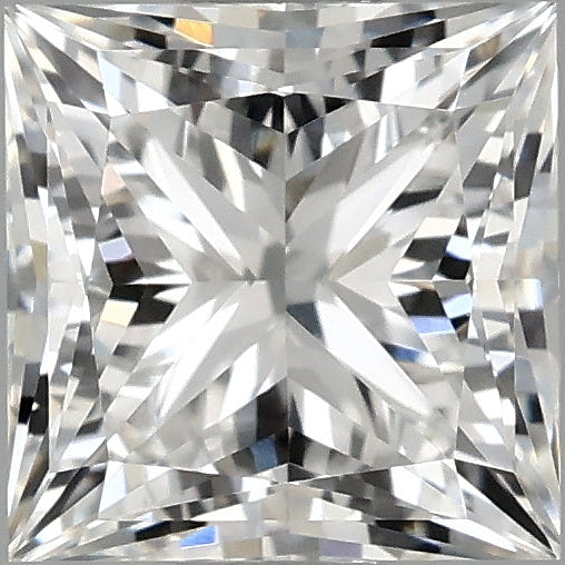 1.00 Carat Princess Lab Grown Diamond VVS2 E