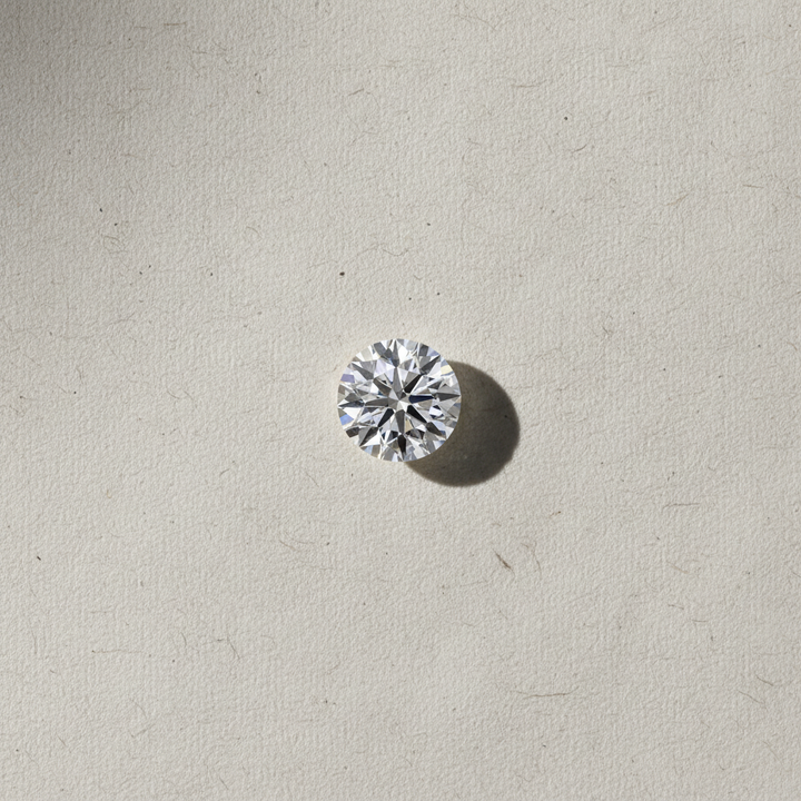 1,00 karaat ronde geslepen laboratoriumdiamant, VS1/D