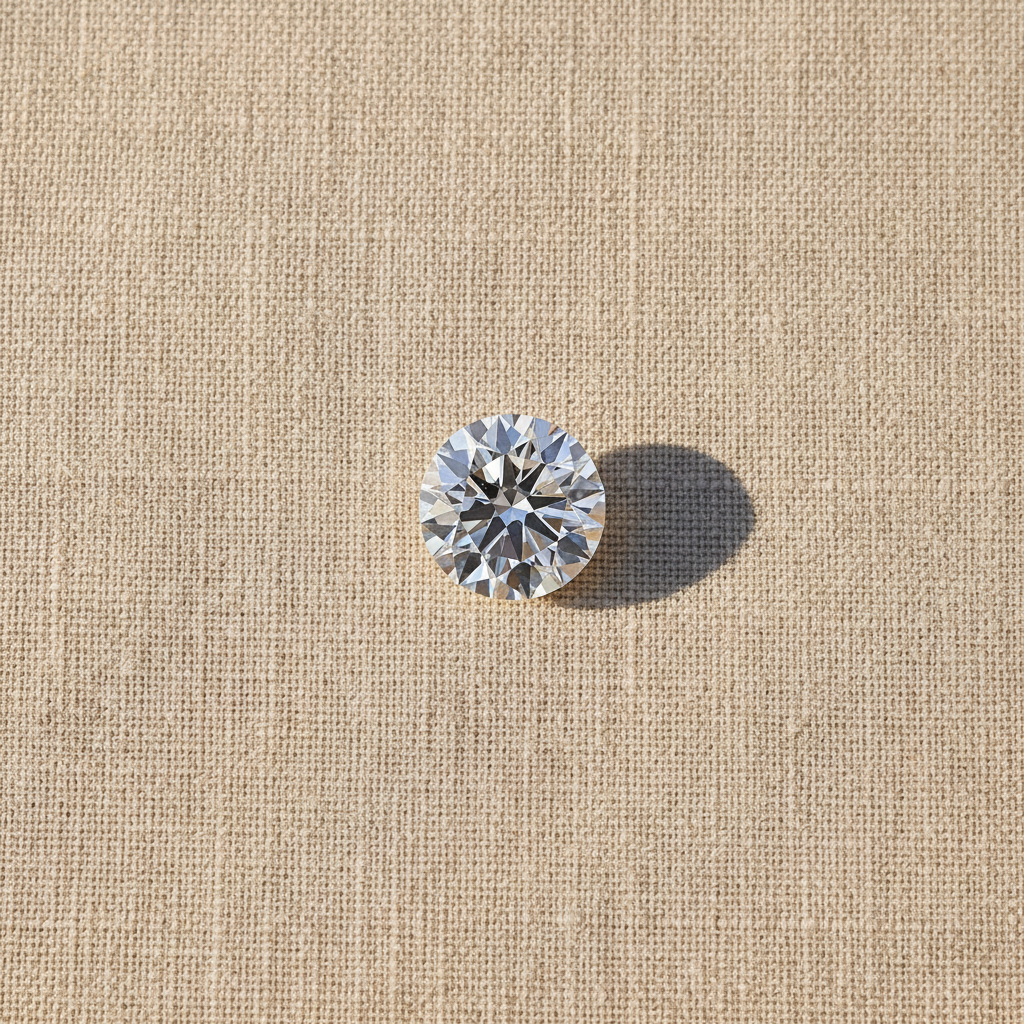 1.00 Carat Round D VS2 HPHT Lab Grown Diamond Excellent Cut GIA Certified