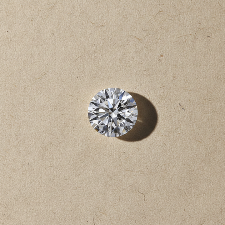 1.00 Carat Round E VVS2 HPHT Lab Grown Diamond Ideal Cut IGI Certified