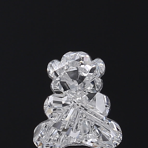 1.00 Carat Teddy Bear Shaped Lab Grown Diamond VS1 E Color IGI Certified – Unique Fancy Shape Loose Diamond