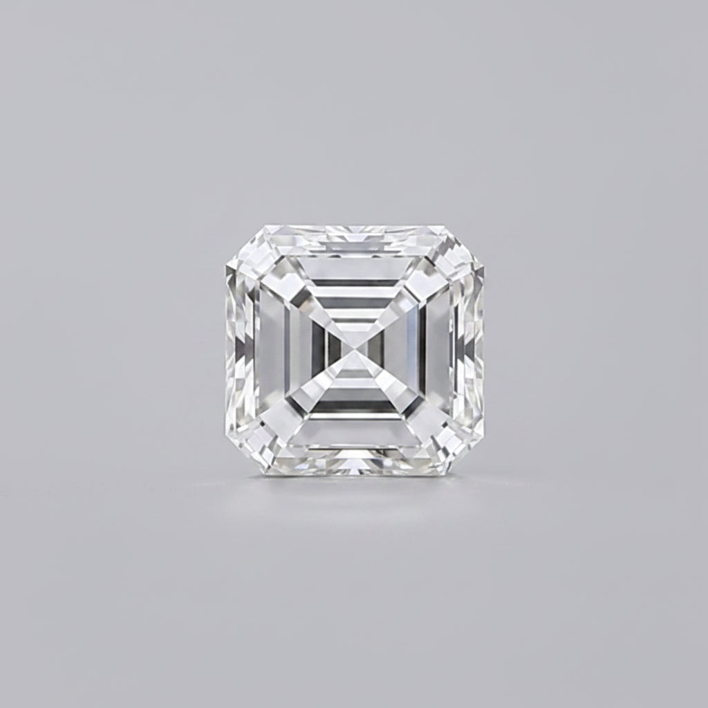 1,01 Karat Asscher Lab Grown Diamond, VS2/F