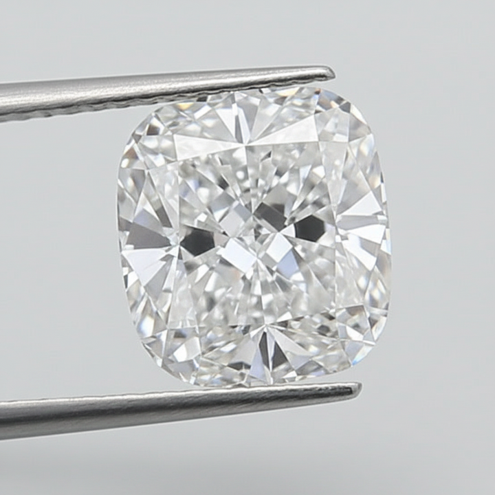 1.01 Carat Cushion Cut Lab Grown Diamond, VS1/E