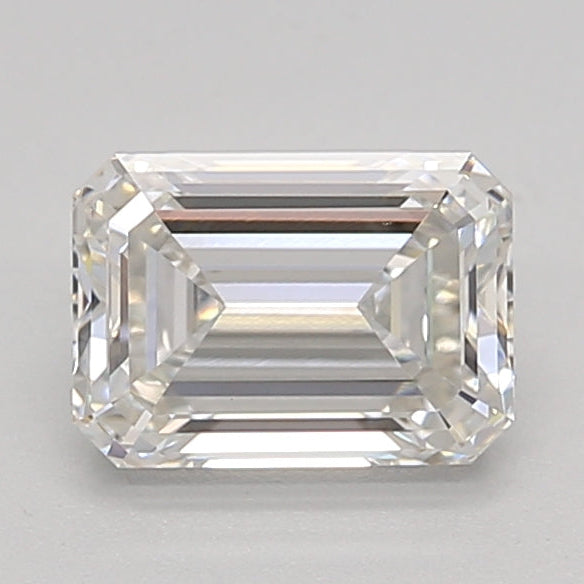 1.01 Carat Emerald Lab Grown Diamond VVS2 H