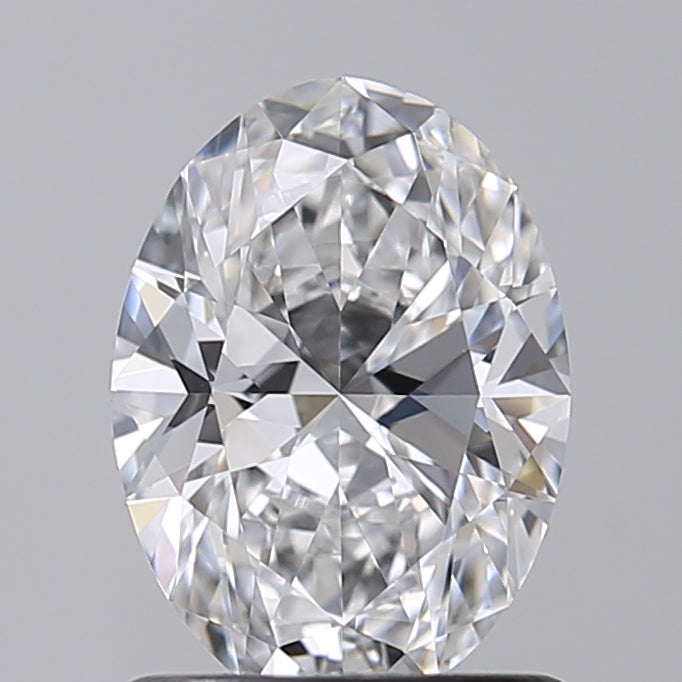 1.01 Carat Oval Cut Lab Grown Diamond VVS2 D